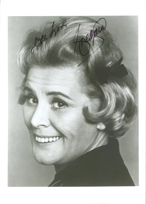 Rose Marie autograph