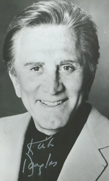 Kirk Douglas autograph