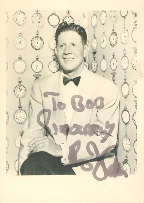 Rudy Vallee autograph