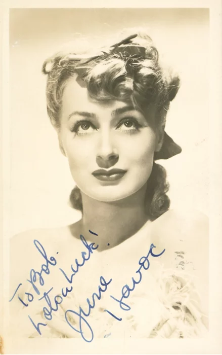 June Havoc autograph