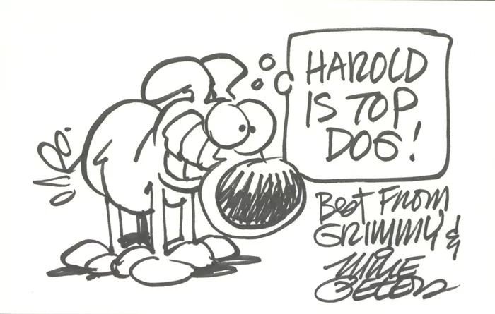 Mike Peters autograph