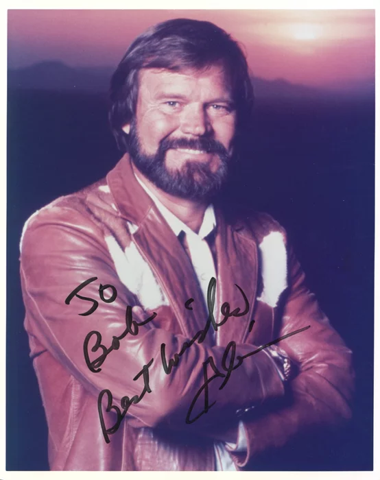 Glenn Campbell autograph
