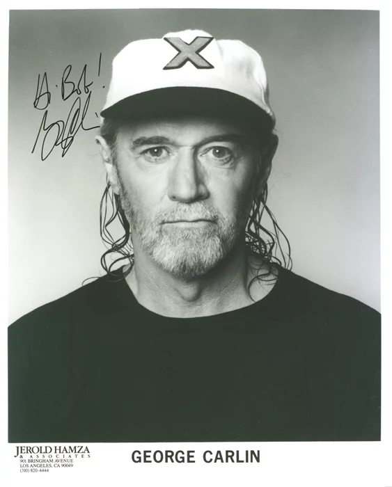 George Carlin autograph
