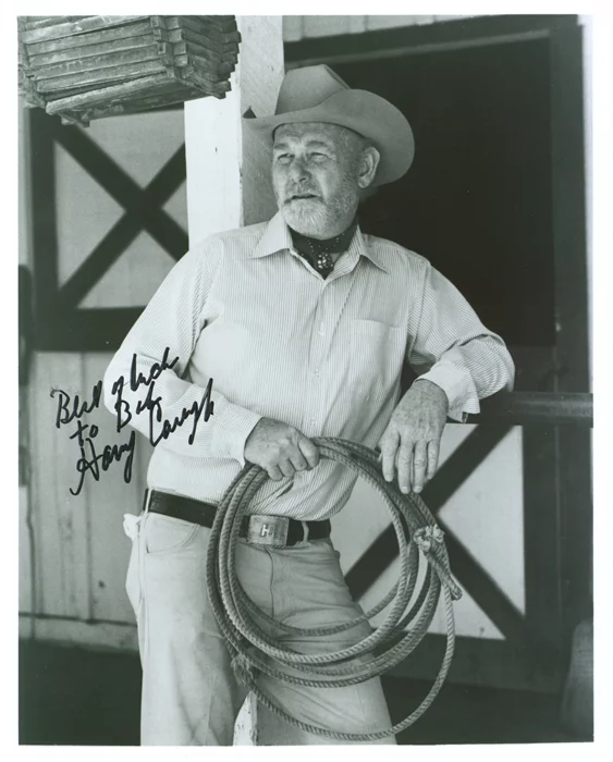 Harry Carey, Jr. autograph