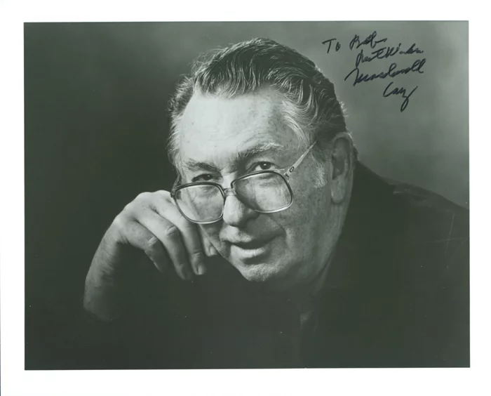 Macdonald Carey autograph