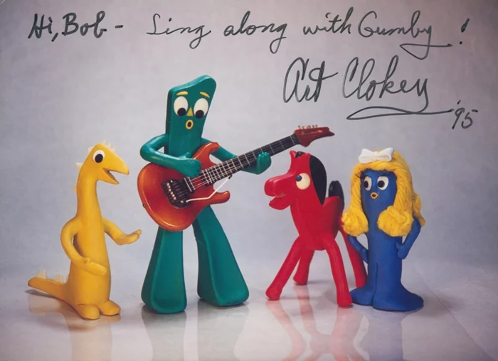 Art Clokey autograph