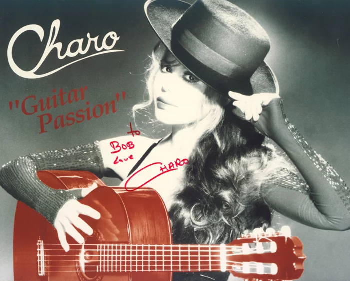 Charo autograph