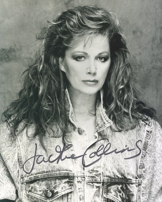 Jackie Collins autograph