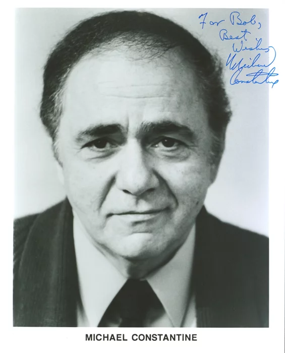 Michael Constantine autograph