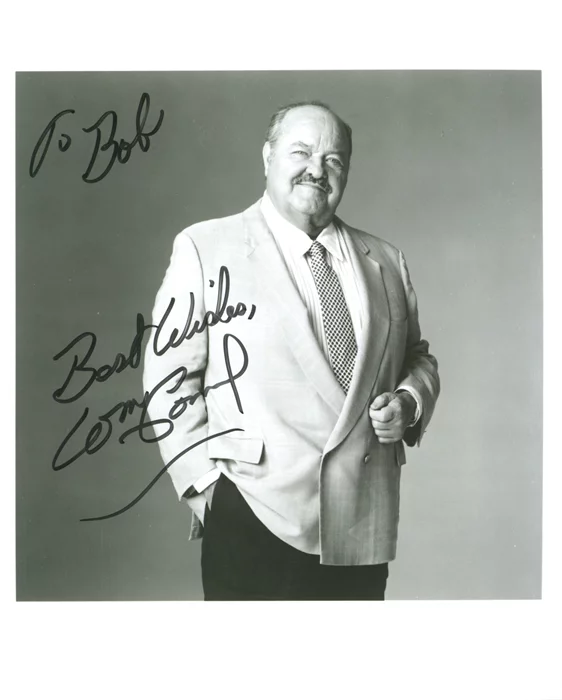William Conrad autograph