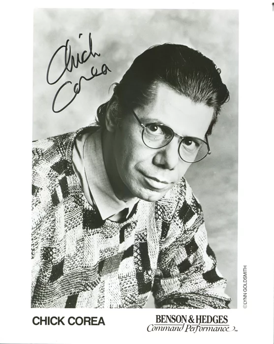 Chick Corea autograph