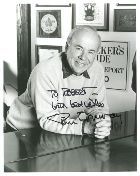 Tim Conway autograph