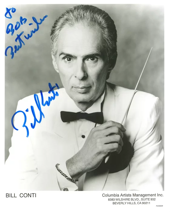 Bill Conti autograph