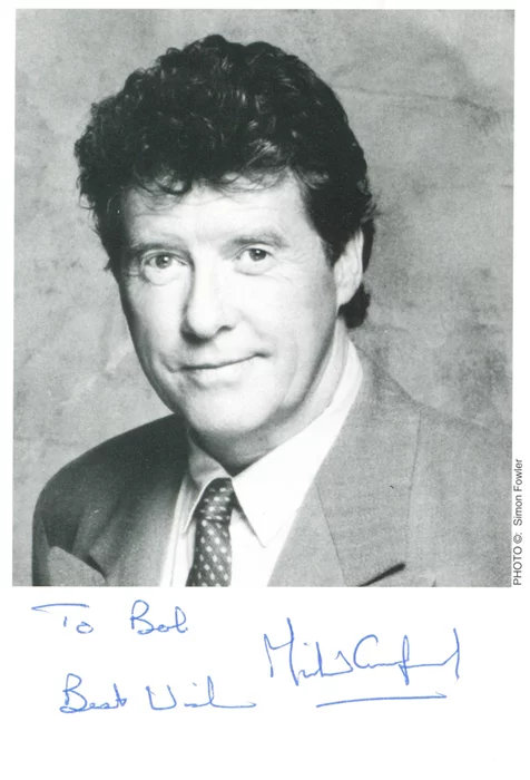 Michael Crawford autograph