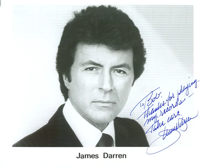 James Darren autograph