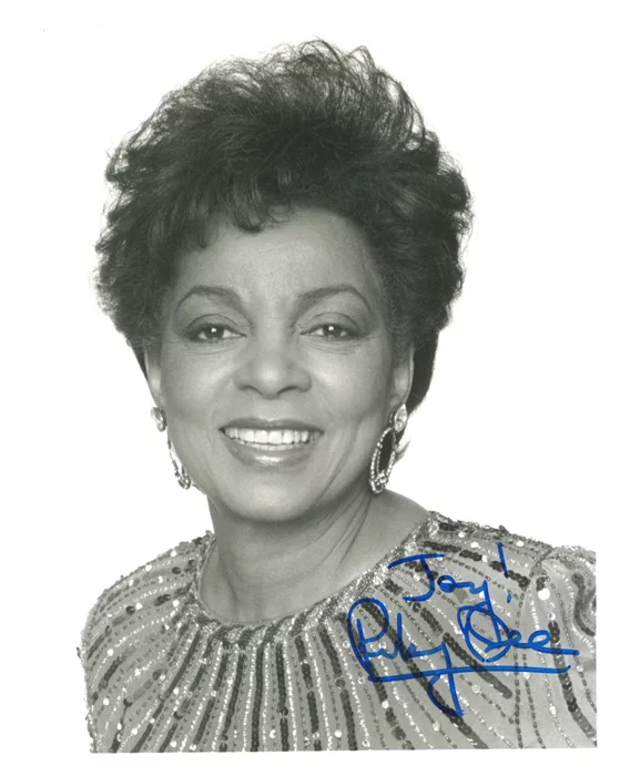 Ruby Dee autograph