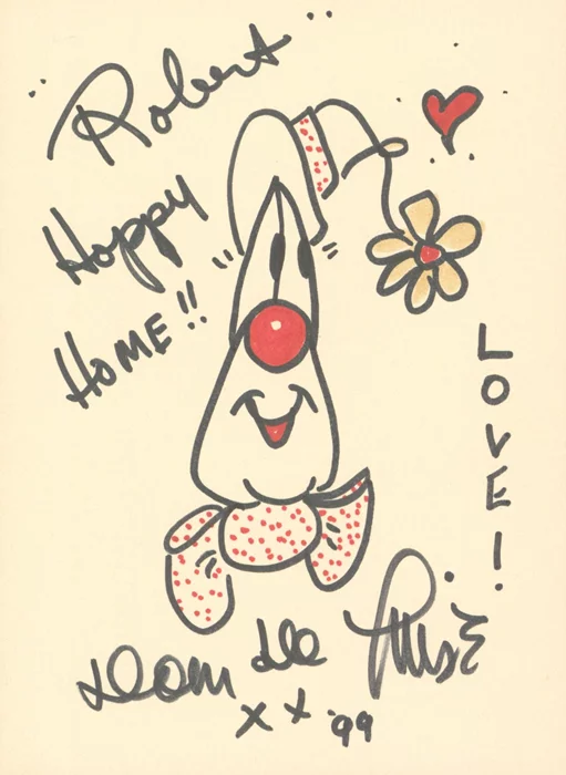 Dom DeLuise autograph