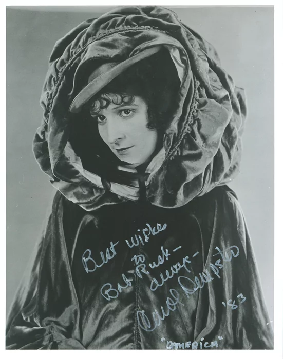 Carol Dempster autograph