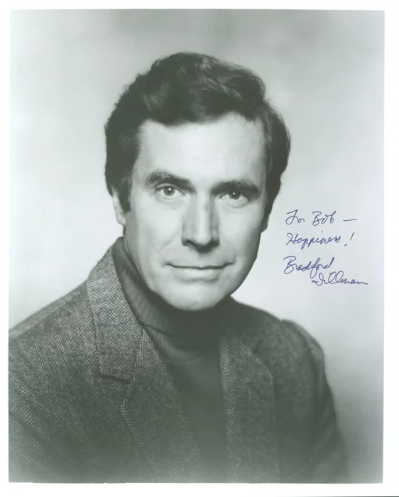 Bradford Dillman autograph