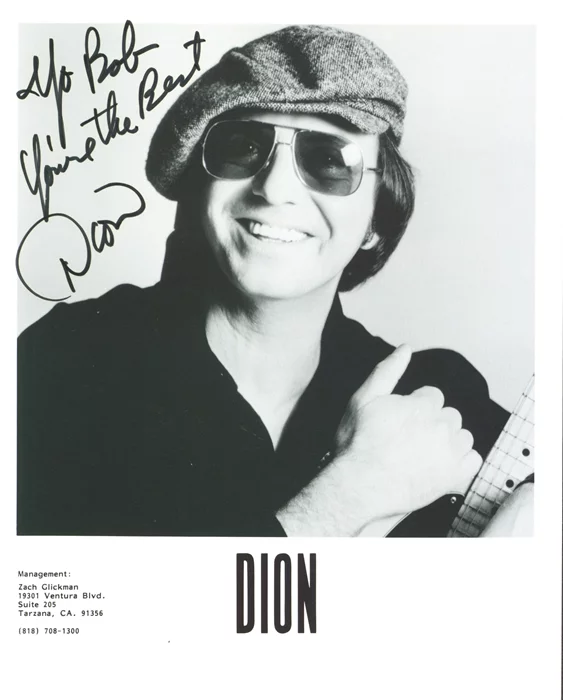 Dion autograph