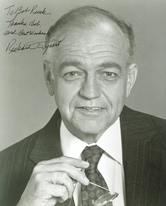 Richard Dysart autograph