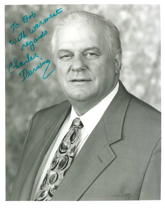 Charles Durning autograph