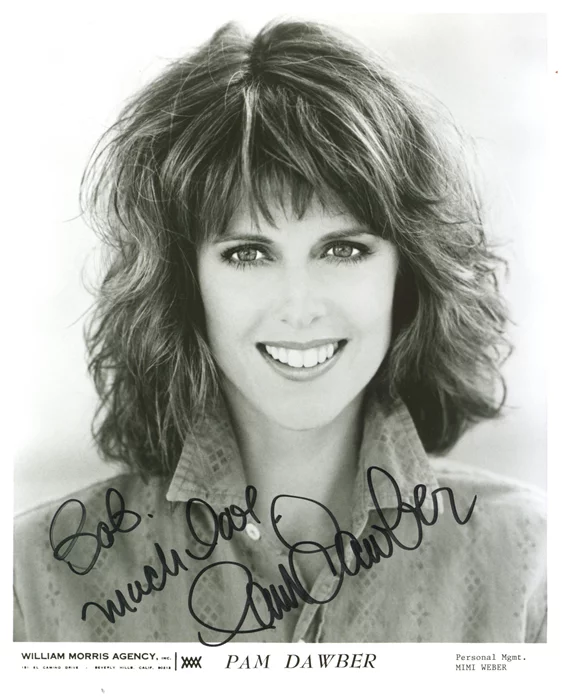 Pam Dawber autograph