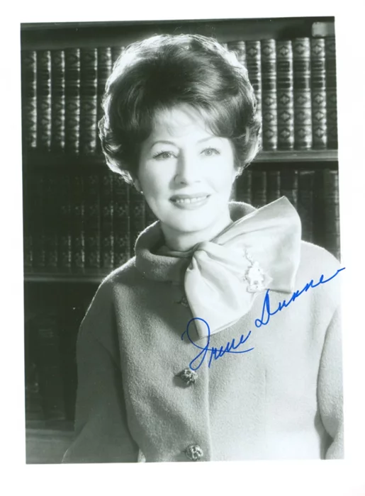 Irene Dunne autograph