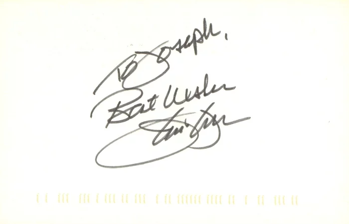 James Darren autograph