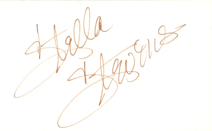 Stella Stevens autograph