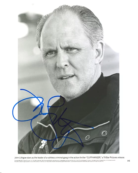 John Lithgow autograph