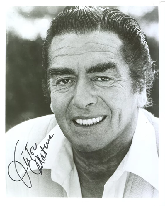 Victor Mature autograph