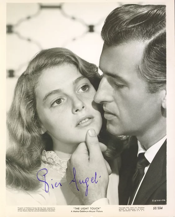 Pier Angeli autograph