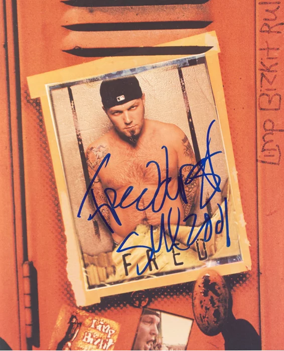 Fred Durst autograph
