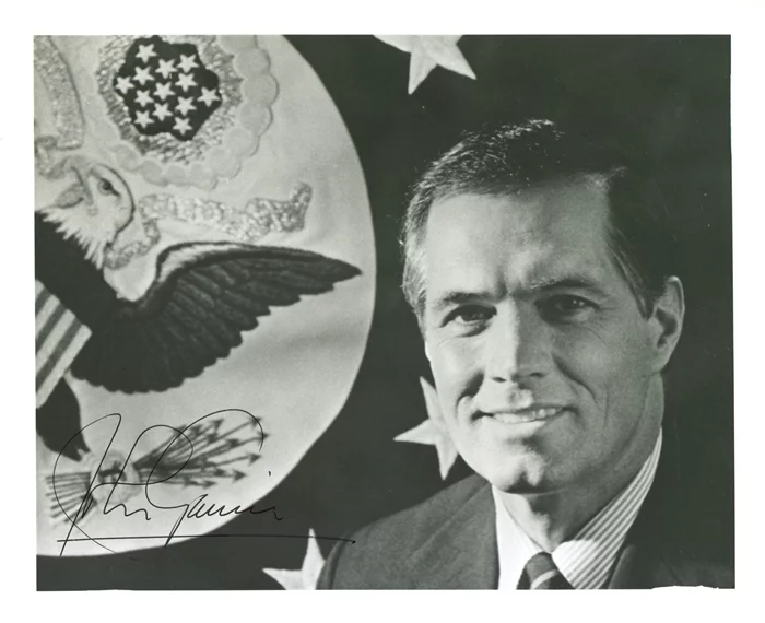 John Gavin autograph