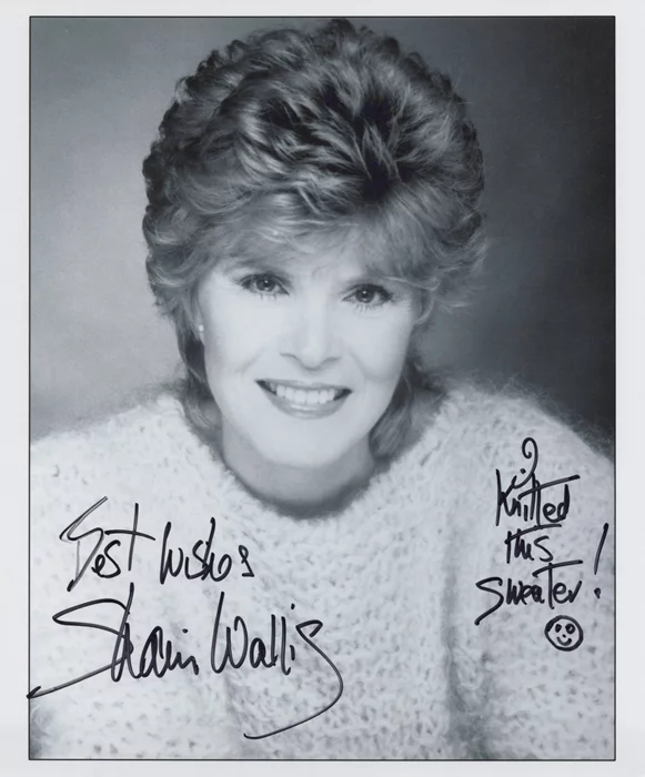Shani Wallis autograph