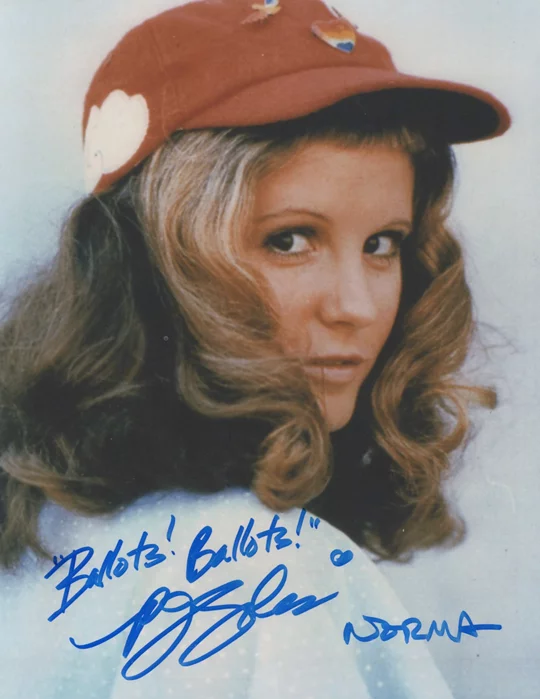 P.J. Soles autograph