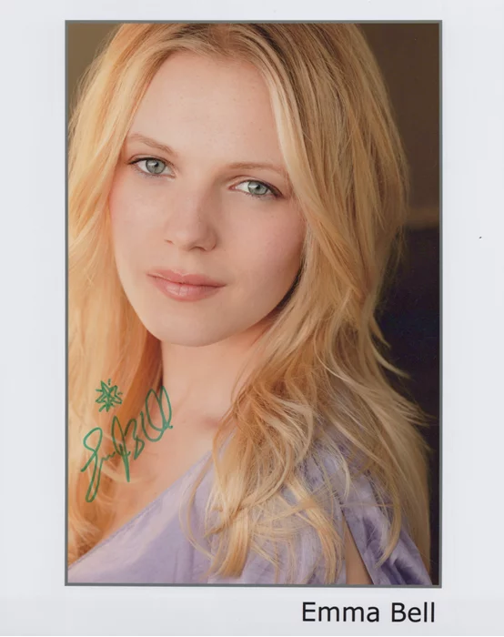Emma Bell autograph