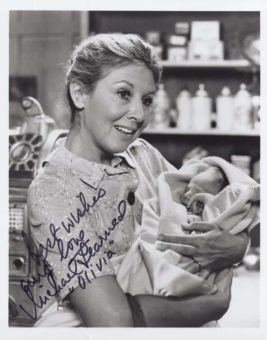 Michael Learned autograph