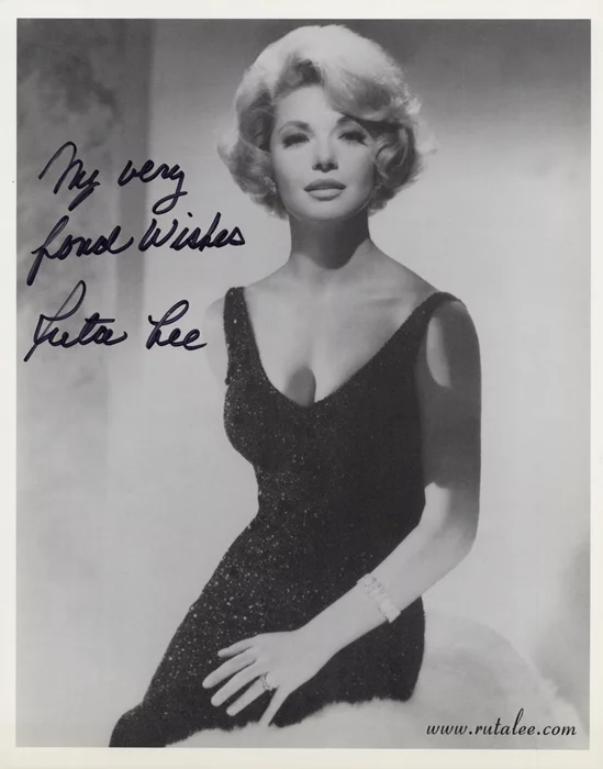 Ruta Lee autograph