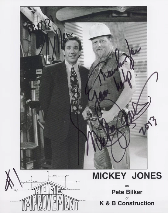 Mickey Jones autograph