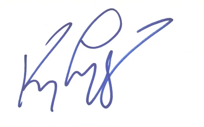 Kenny Loggins autograph