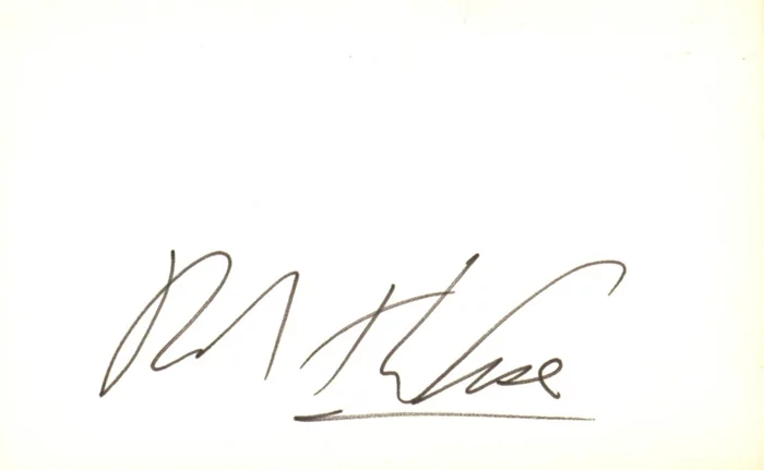 Robert Wise autograph