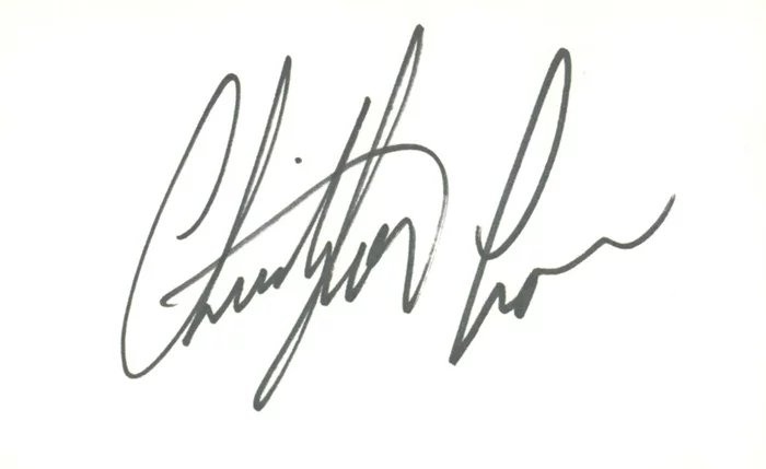 Christopher Cross autograph