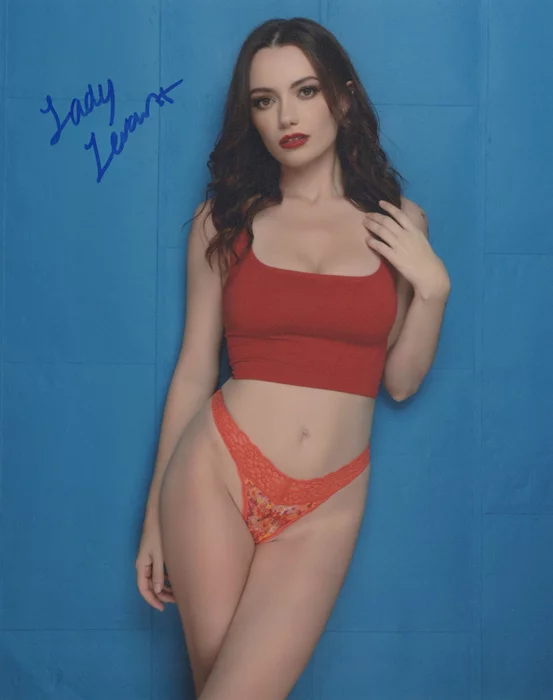 Lady Levant autograph