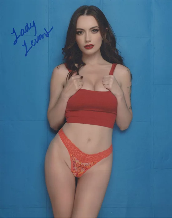 Lady Levant autograph