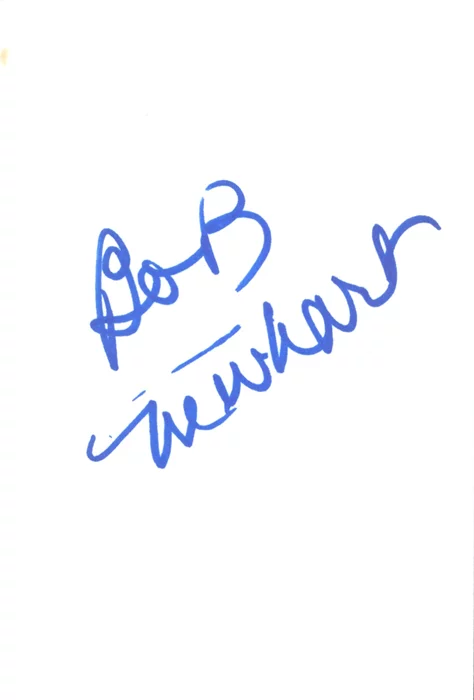 Bob Newhart autograph