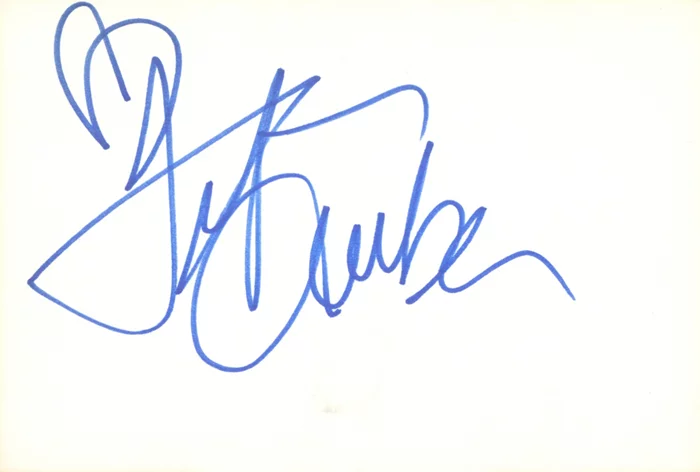 Tiffani Thiessen autograph
