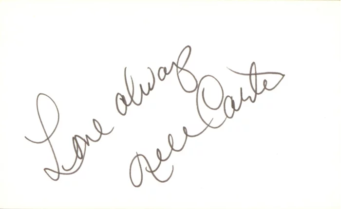 Nell Carter autograph