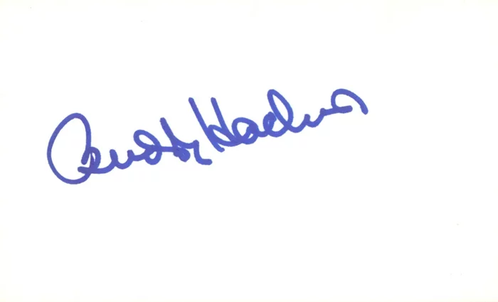 Buddy Hackett autograph